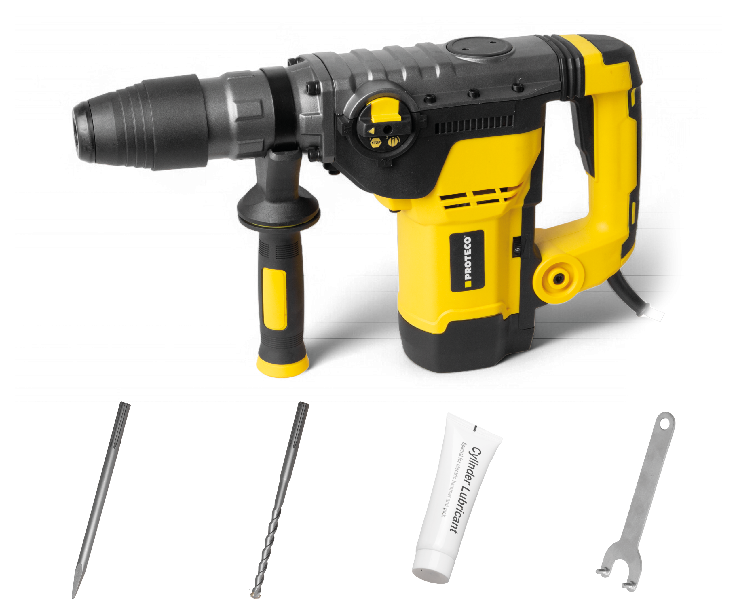 PROTECO 51.03-KV-1500-MAX-9 vrtací kladivo PROFI 1500 W