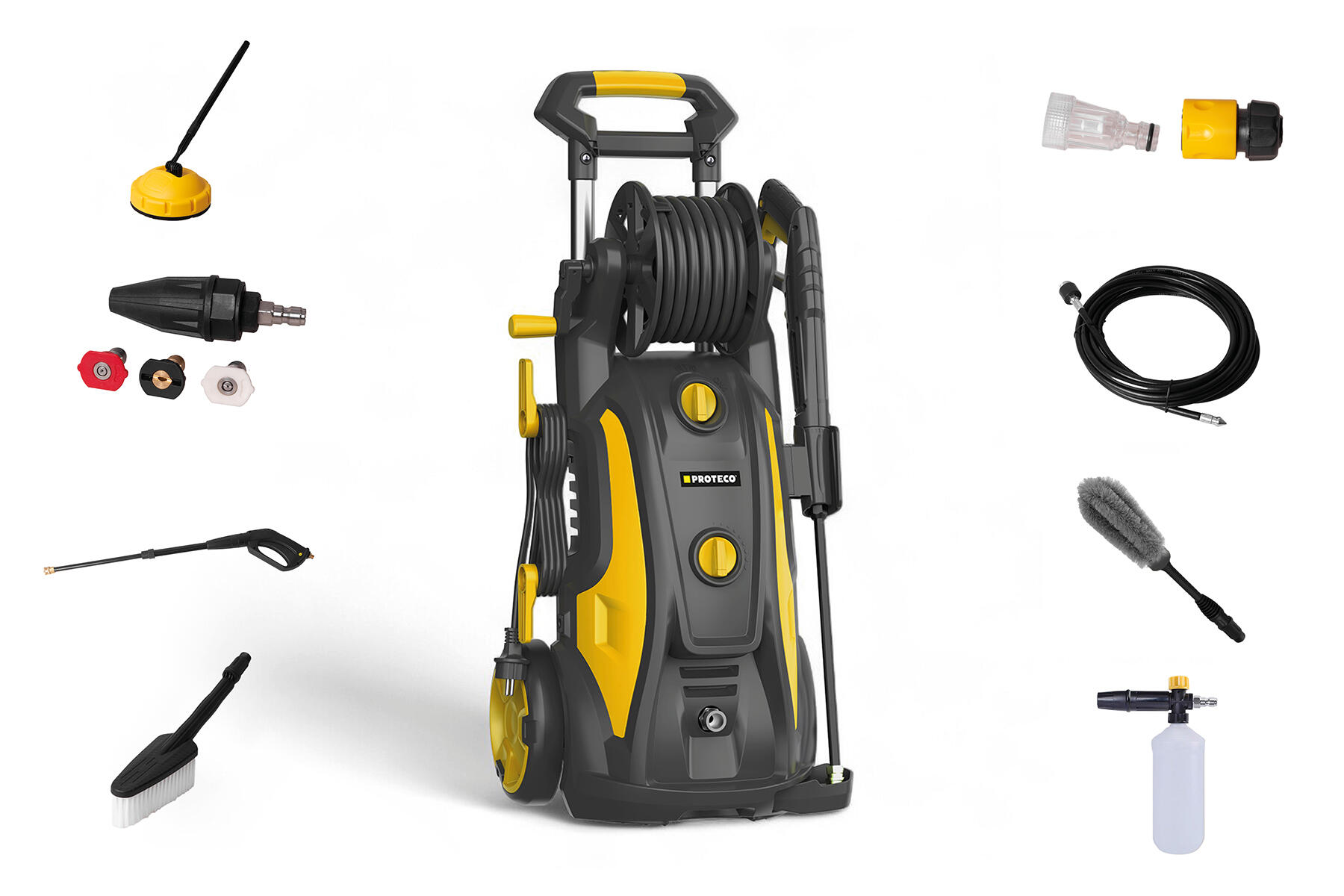 PROTECO 51.06-MV-3200 Vysokotlaký čistič PREMIUM 3200 W