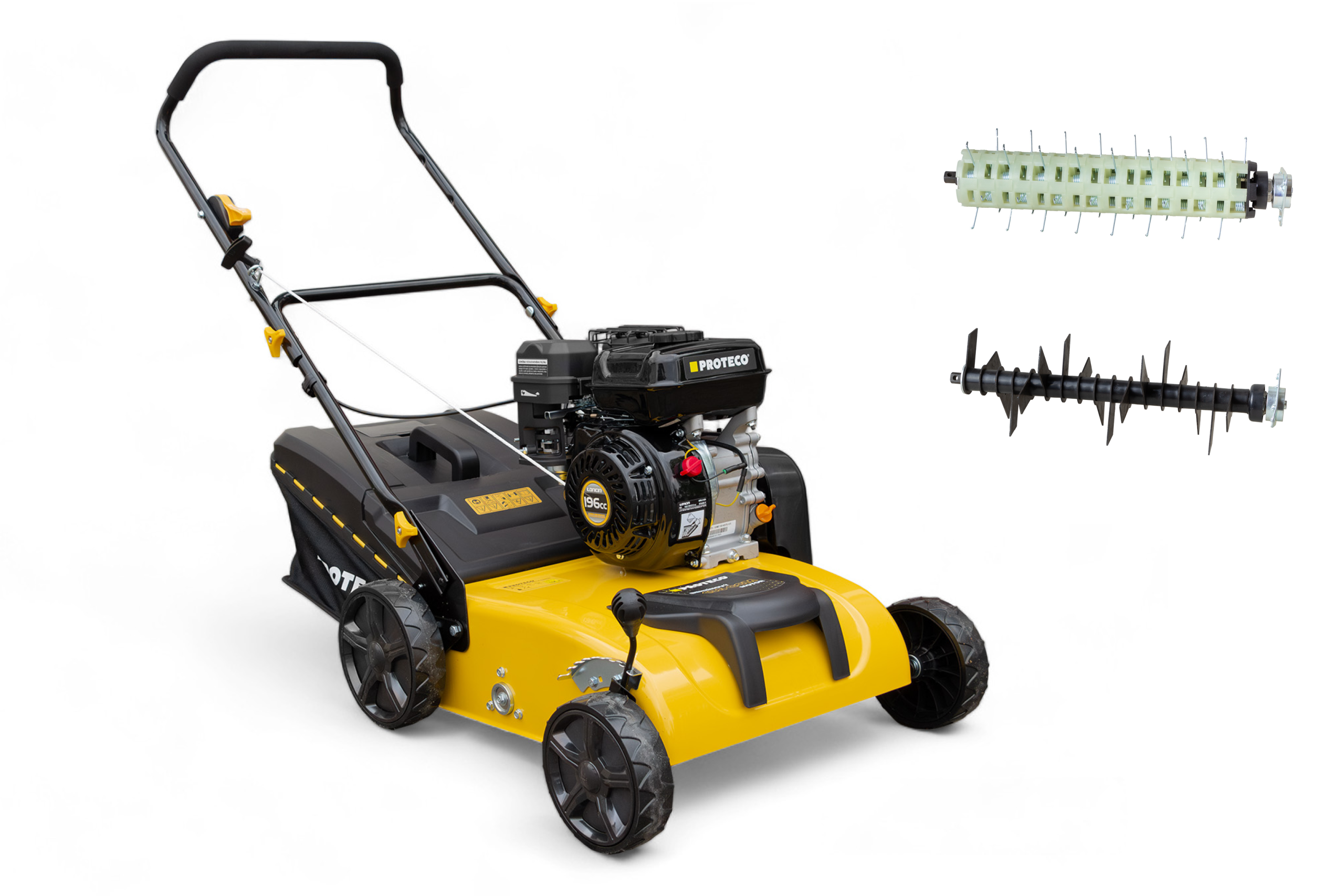 PROTECO 51.06-VB-380-P benzínový vertikutátor PREMIUM 4