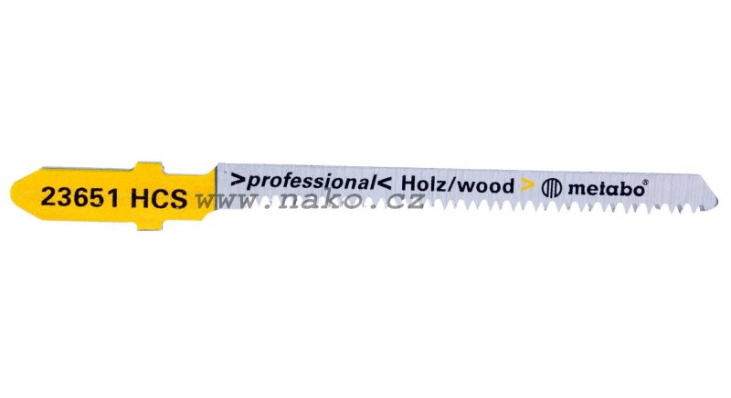 Pilový list 1.35mm HCS METABO 623651