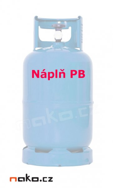 Plyn Propan-Butan náplň lahve 10kg (výměna za prázdnou lahev)