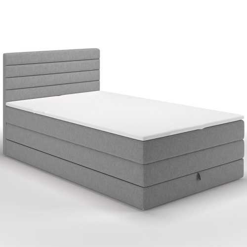 Postel Portland 140/200 Rosto 93 šedá + top Baumax