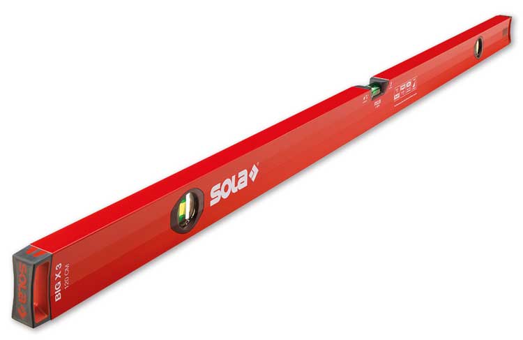 SOLA BIG X 3 100 hliníková profilová vodováha 100cm 01373301