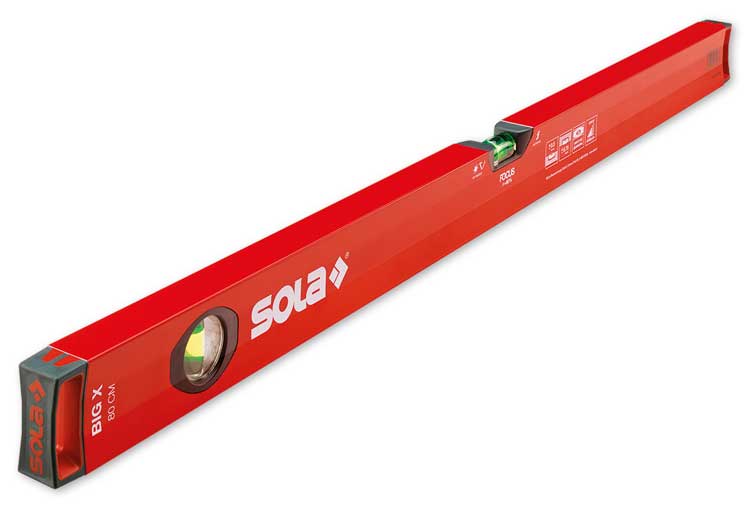 SOLA BIG X 80 hliníková profilová vodováha 80cm 01371101