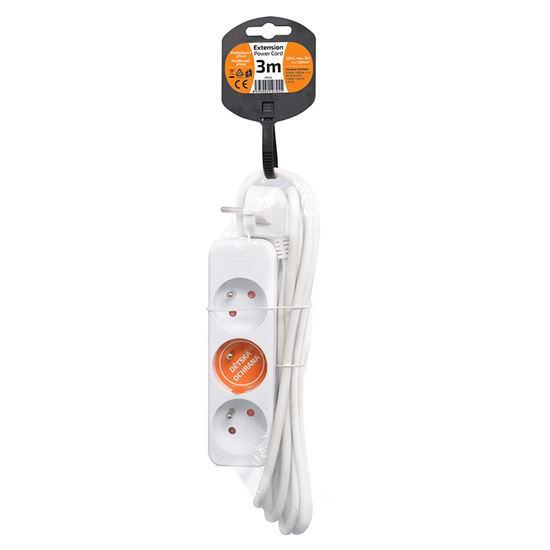 SOLIGHT PP03 prodlužovací přívodní kabel 3m - 3x1