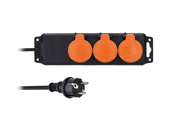 SOLIGHT PP322 prodlužovací přívod 3m IP44