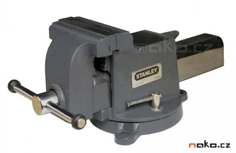 STANLEY 1-83-067 MaxSteel dílenský zámečnický svěrák 125 mm