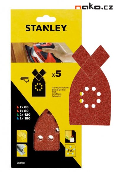 STANLEY sada výseků Z 60