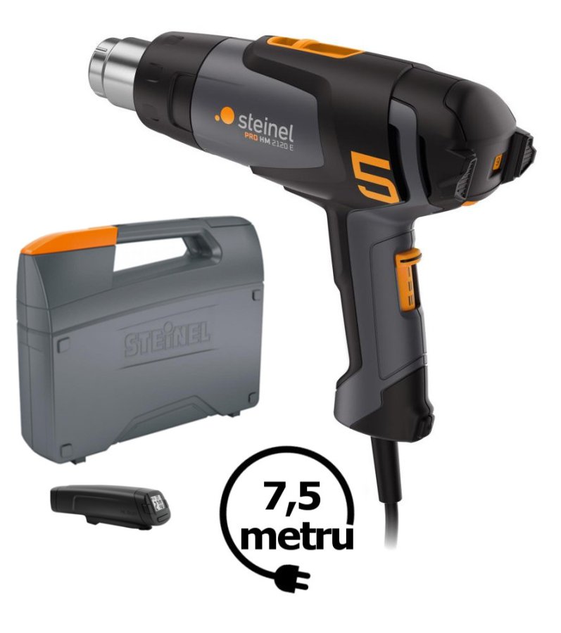STEINEL PRO HM 2120 E KF set horkovzdušná pistole 089658 HL scan+kufr 7