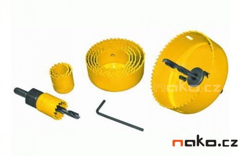 Sada vykružovacích vrtacích korunek 19-64mm PROTECO
