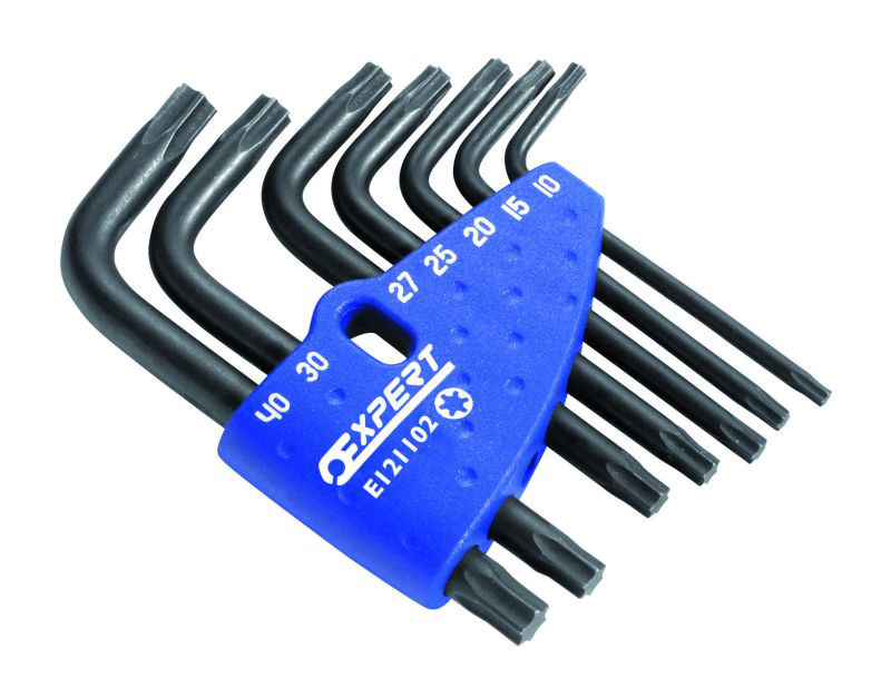 TONA EXPERT E121102T sada zástrčných klíčů TORX 10-40