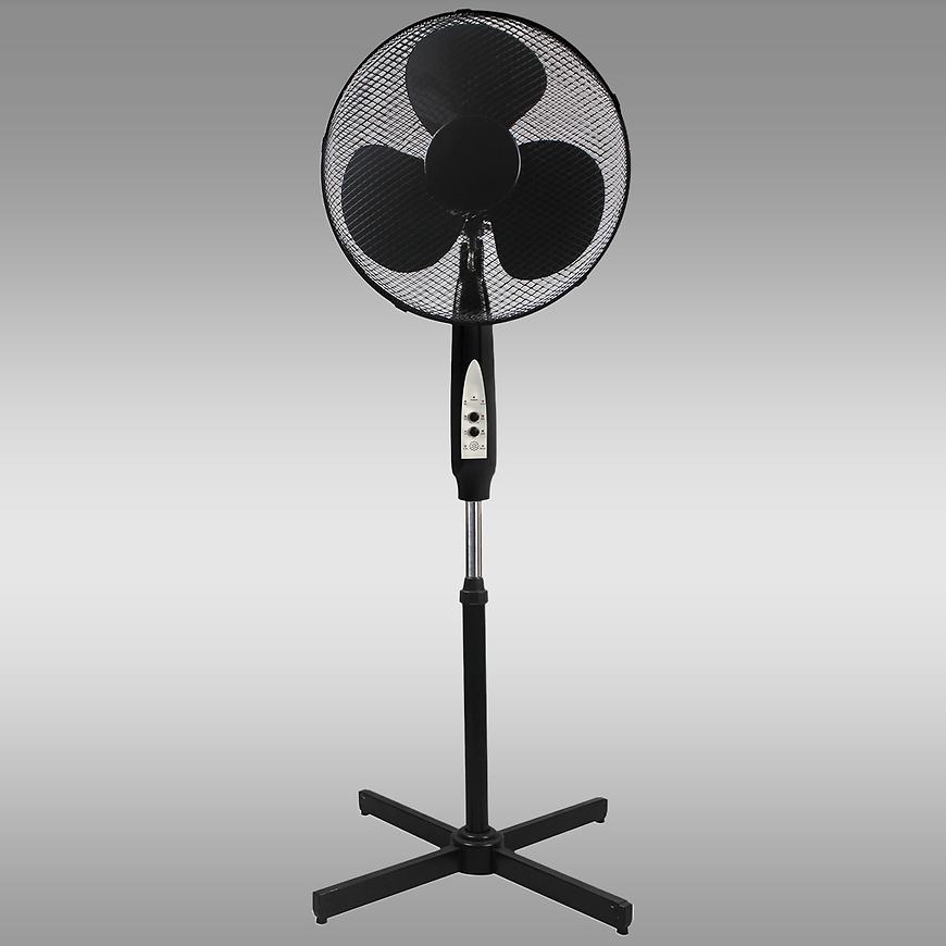 Ventilátor podlahový EKW535 Black s dálkovým ovládáním 16˝ Baumax