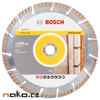 BOSCH diamantový řezací kotouč Standard for Universal 230x22mm 2608615065
