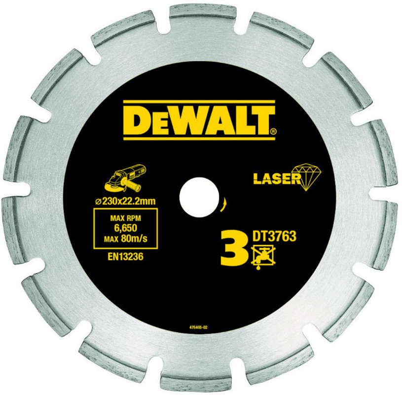 DeWALT DT3763 diamantový kotouč 230x22