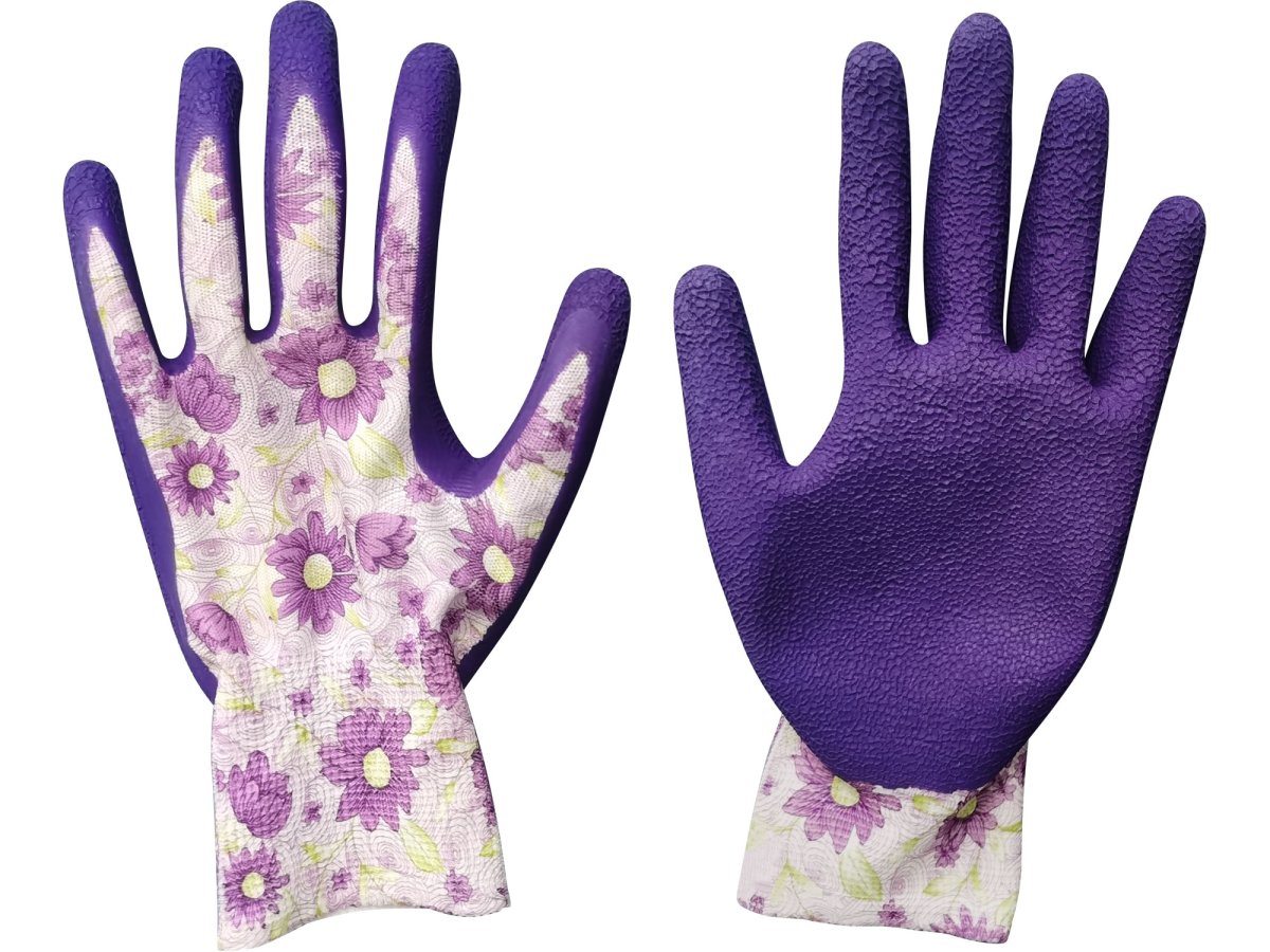 EXTOL LADY 8856665 rukavice polyesterové bezešvé polomáčené v latexu