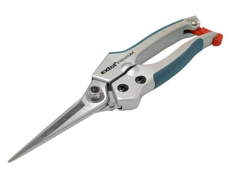 EXTOL PREMIUM 8872105 nůžky zahradnické přímé 200mm úzké