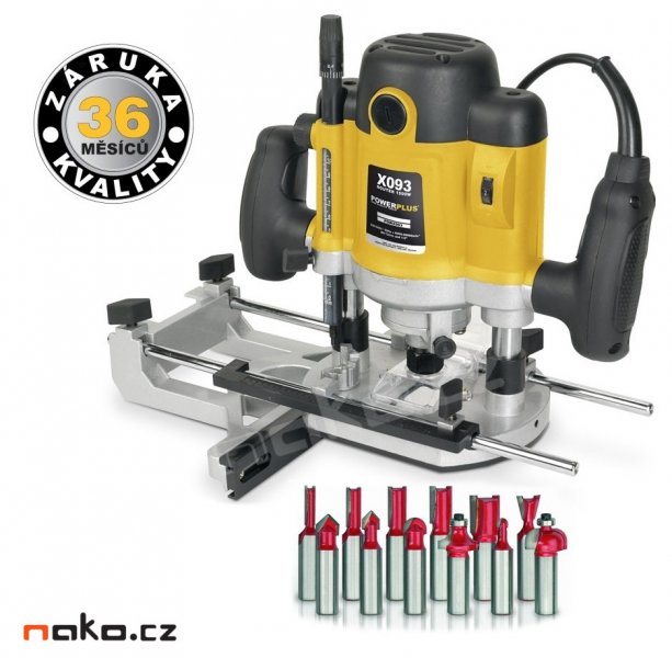 POWERPLUS POWX093 horní frézka 1500W