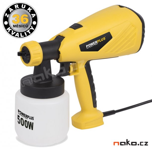 POWERPLUS POWX354 elektrická stříkací pistole 500W