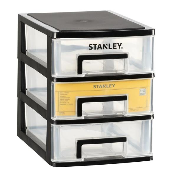 STANLEY STST40710-1 organizér s třemi zásuvkami - malý