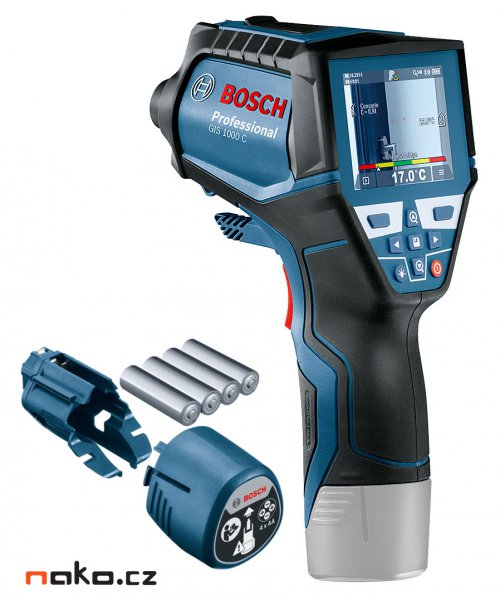 BOSCH GIS 1000 C Professional termodetektor a vlhkoměr 0601083300