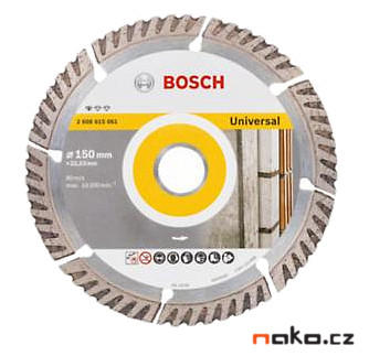 BOSCH diamantový řezací kotouč Standard for Universal 150x22mm 2608615061