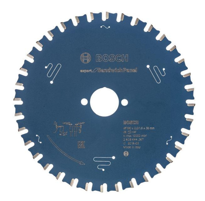 BOSCH pilový kotouč EX SH H 190x30-36 Expert for Sandwich (sendvič) Panel 2608644367