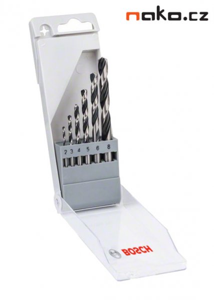 BOSCH sada vrtáků do kovu Twist Speed HSS PointTeQ 2-8mm 2608577346