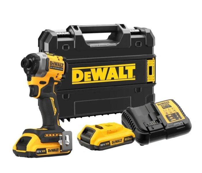 DeWALT DCF850D2T aku rázový utahovák 18V/ 2x2
