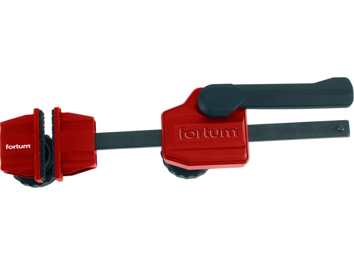FORTUM 4759992 svěrka přítlačná horizontální k multif. stolům s otvory 20mm 0-120mm