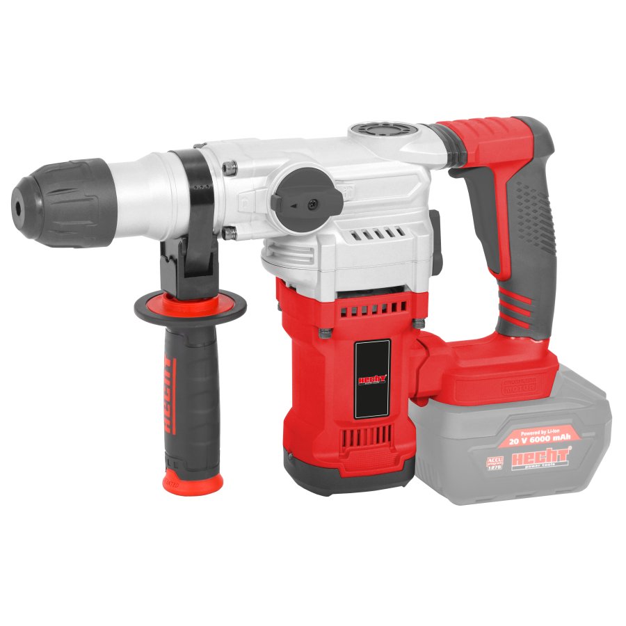 HECHT 1023 aku vrtací a sekací kladivo SDS+ 20V LiIon 4