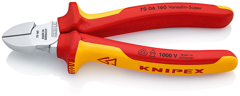 KNIPEX 7006160 kleště štípací boční 160mm/1000V