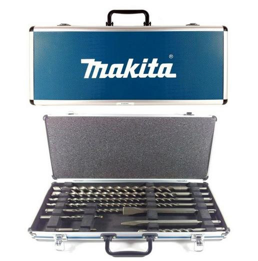 MAKITA D-42385 sada vrtáků a sekáčů SDS+ v kufru 10ks