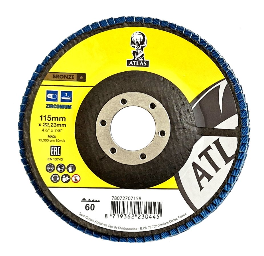 ATLAS FLD FDFT 115x22.2 P40 KX663 lamelový kotouč 78072707146
