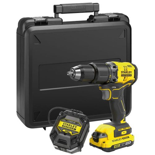 Aku bezuhlíková příklepová vrtačka Fatmax® V20 18V Stanley