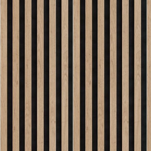 Akustické lamely s filcem dub 6 lamelový 300x2650mm Parquet Mercado Premium