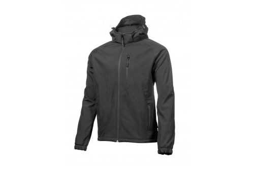 DITTER softshellová bunda s kapucí černá S (48) HÖGERT WORKWEAR
