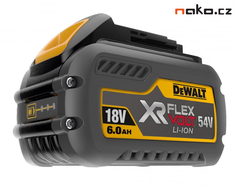DeWALT DCB546 akumulátor XR FLEXVOLT 18/54V 2.0/6.0Ah LiIon - ORIGINÁL