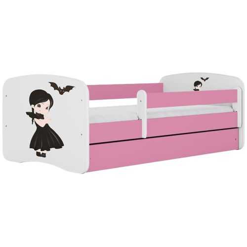 Dětská postel Babydreams+SZ+M růžová 80x160 Wednesday Baumax