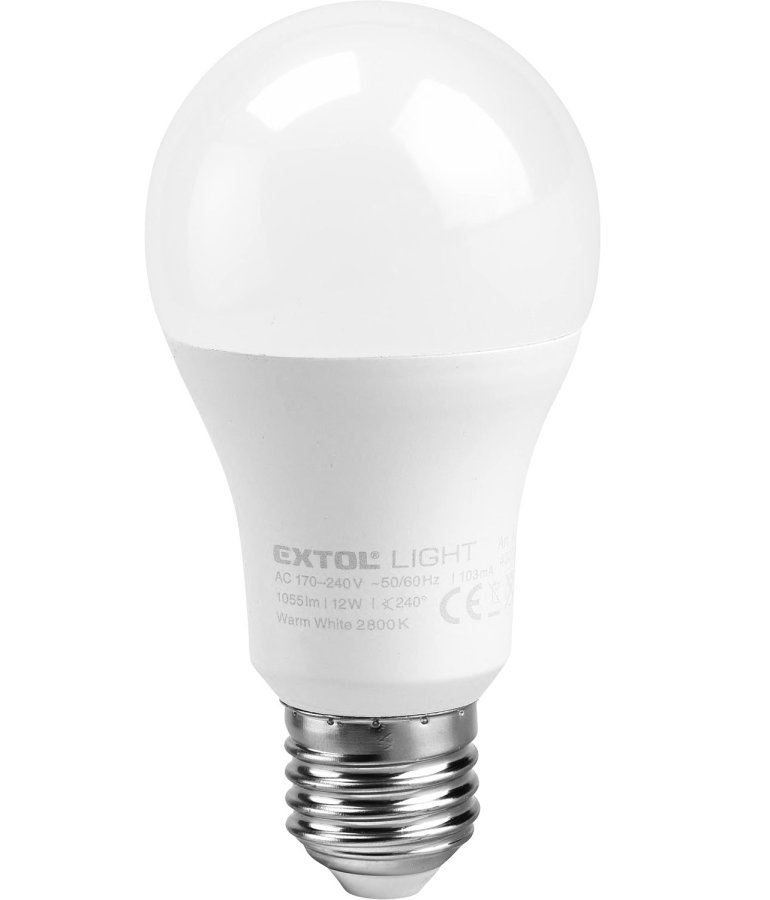 EXTOL LIGHT 43003 žárovka LED klasická