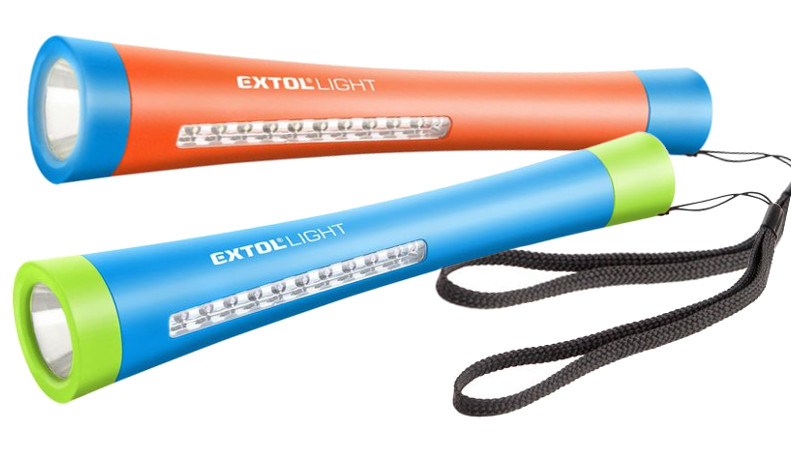 EXTOL LIGHT 43111 svítilna 1W+10 LED s magnetem