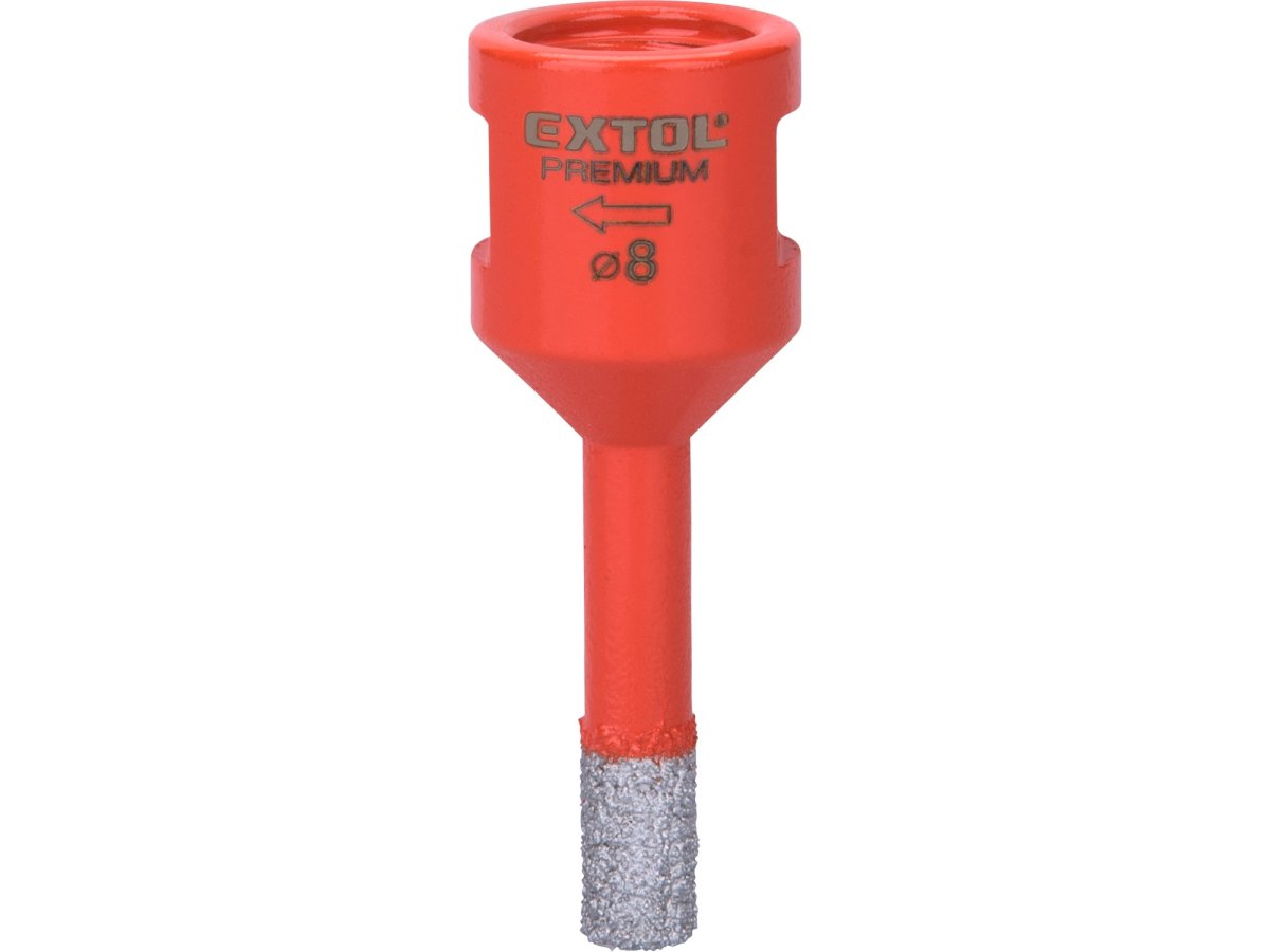 EXTOL PREMIUM 8801860 diamantová vykružovací korunka pr.8mm M14