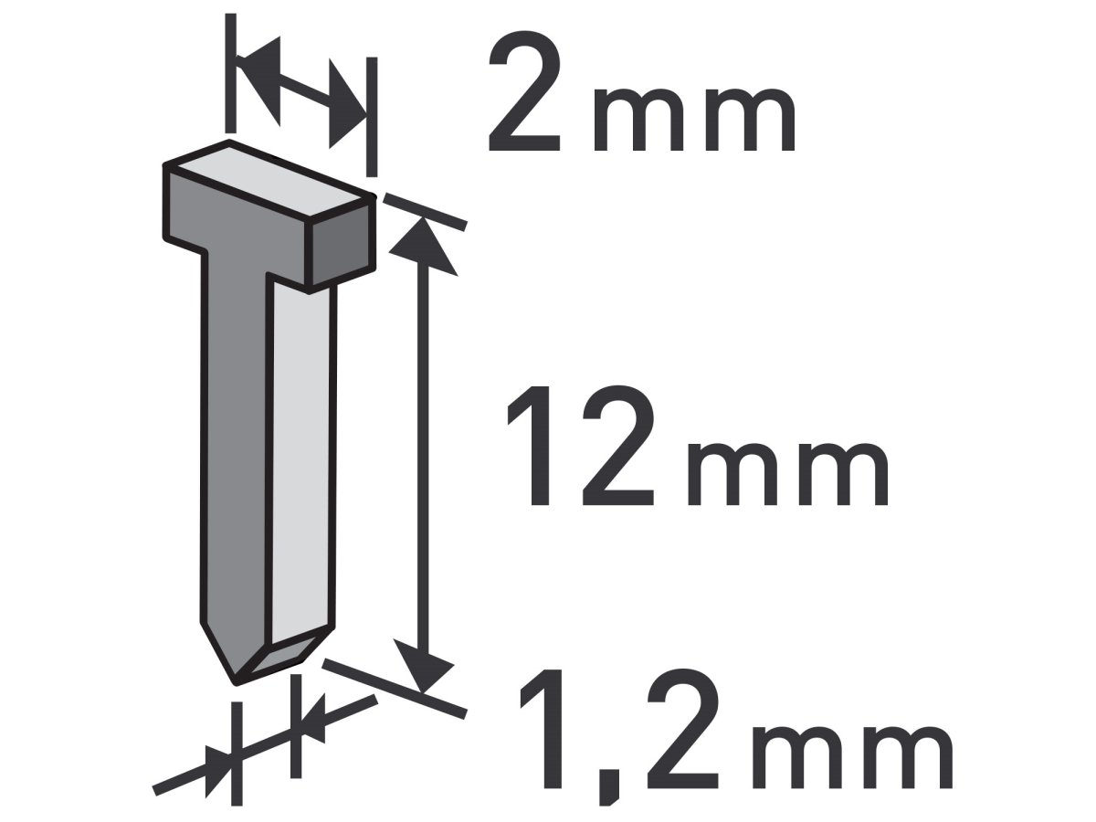 EXTOL PREMIUM hřebíky 12mm