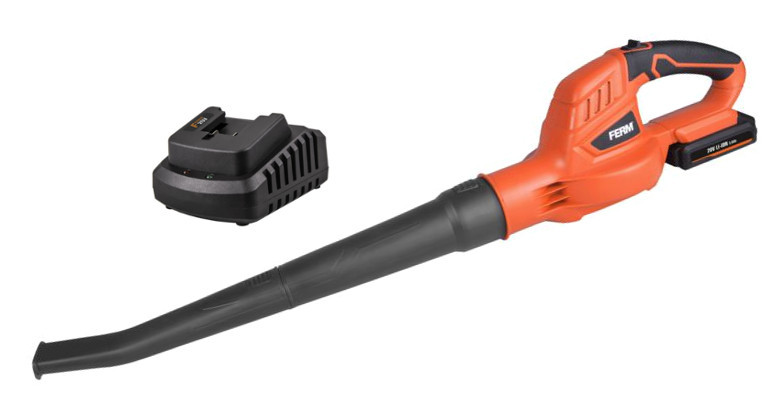 FERM LBM1010 zahradní aku fukar 20V LiIon 2Ah