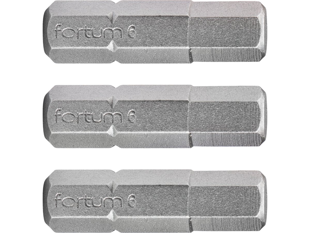 FORTUM-KITO 4741508 bit IMBUS 6x25mm S2 - 3ks