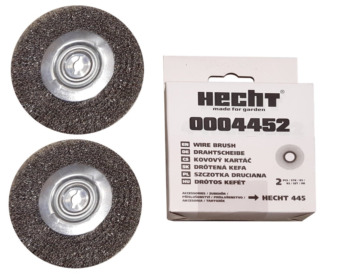 HECHT 0004452 drátkový kartáč (2ks) pro HECHT 445