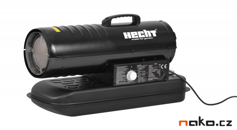 HECHT 3020 naftové topidlo s ventilátorem a termostatem