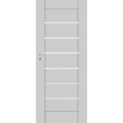 Interiérové dveře Prestige PU 02 90L šedá uni Baumax
