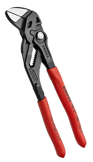 KNIPEX 8601180 klešťový klíč černěný 180mm (paralel)