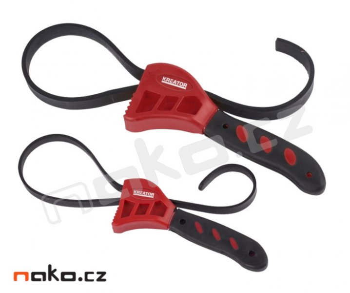 KREATOR KRT552303 sada kruhových gumových svěrek 162 a 220mm