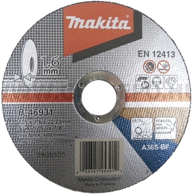 MAKITA B-46931 řezný kotouč 125x1